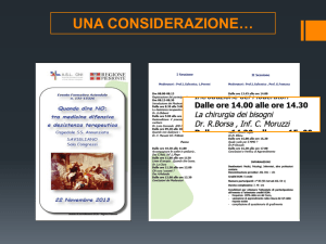 Razionalizzare il processo di cura dello scompenso cardiaco il ruolo