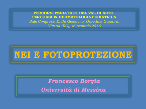Nei e fotoprotezione