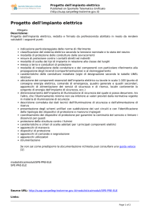Progetto dell`impianto elettrico - Lo sportello telematico unificato del