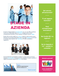stage in azienda
