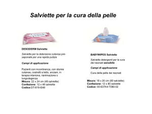 Prodotti per igiene e pulizia