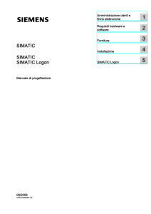 SIMATIC SIMATIC SIMATIC Logon