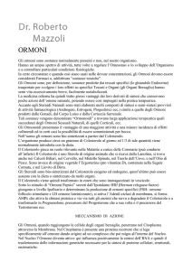 ormoni - Dr. Roberto Mazzoli