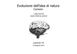Evoluzione dell`idea di natura