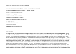 Tesina – Crisi dell`uomo e delle sue certezze