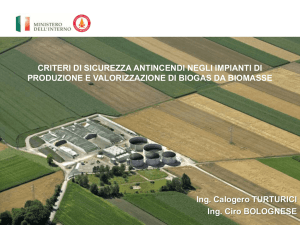 criteri di sicurezza antincendi negli impianti di
