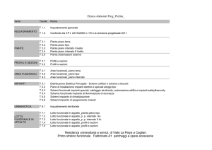 Elenco elaborati - Regione Sardegna