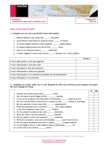 comparativo di maggioranza e minoranza
