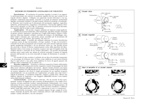 Sensori di posizione angolare e di velocità