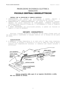 Piccole centrali idroelettriche