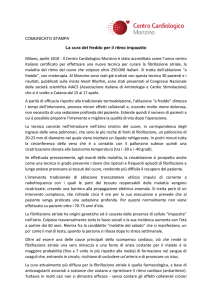 la crio-ablazione - Cardiologico Monzino