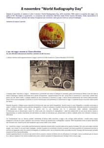 per celebrare questa data importante molte associazioni di TSRM