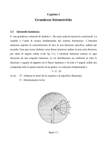 Grandezze fotometriche