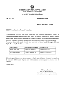 CIRC. INT. 357 - Realizzazione Annuario Scolastico