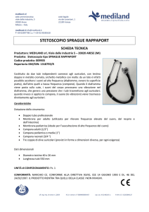 STETOSCOPIO SPRAGUE RAPPAPORT