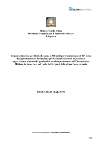 Italiano - Ministero della Difesa