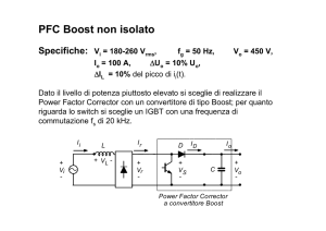 Esercizio PFC-boost
