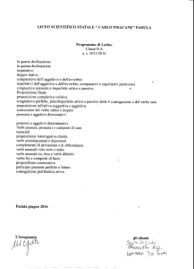 LICEO SCIENTIFICO STATALE " CARLO PISACANE" FABULA