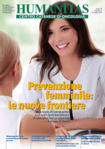 Magazine Gennaio 2014 - Humanitas Centro Catanese di Oncologia