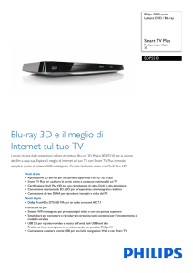 BDP5510/12 Philips Lettore DVD / Blu-ray