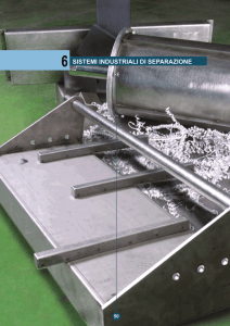 Sistemi industriali di Separazione
