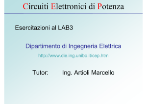 Circuiti Elettronici di Potenza - Dipartimento di Ingegneria dell