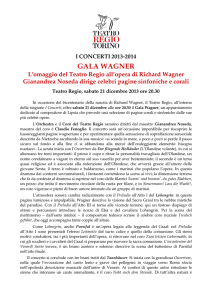 gala wagner - Teatro Regio