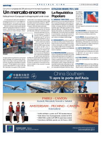 Un mercato enorme - L`Agenzia di Viaggi