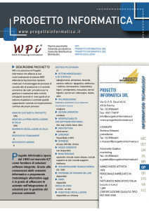 progetto informatica - Logistica Management