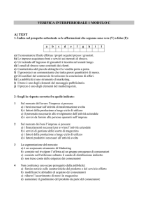 Verifica 1 intermedia modulo C