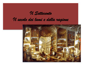 Il Settecento