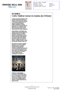 Corto Maltese messo in musica da Debussy