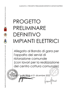 Allegato L1- Progetto preliminare definitivo Impianti Elettrici