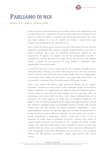 Ricerca numero 1 anno 1. Editoriale Murgia