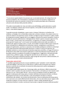 Da `LA GRANDE DISADATTATA` di Bruno Ciari A cura di