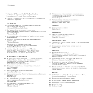 SOMMARIO 7 Prefazione di Vincenzo Pacelli, Gianluca Forgione 9