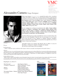 Alessandro Camera Stage Designer