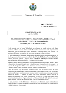 AGLI ORGANI D`INFORMAZIONE