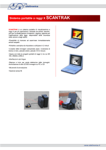 Sistema portatile a raggi X SCANTRAK