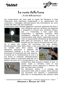 La ruota della Luna - Planetario di Ravenna