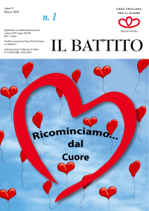 Numero 1 - Lega Friulana per il Cuore