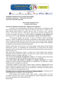 Lettera ai presidi - Liceo Classico Torquato Tasso Salerno