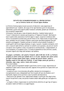 SCARICA QUI IL VOLANTINO DEL CENTRO ESTIVO 2014 alla