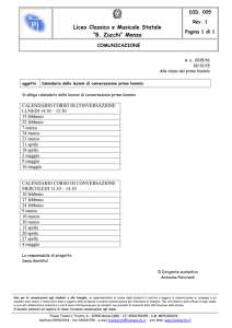 Liceo Classico e Musicale Statale “B. Zucchi” Monza