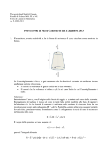 Prova scritta di Fisica Generale II del 2 Dicembre 2013