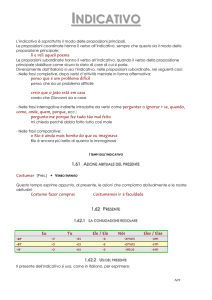indicativo - Chiara Cantoni
