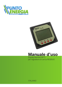 Manuale d`uso - PuntoEnergia Shop