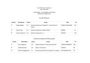 tabelle vincitori sezione narrativa