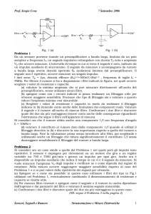 Strumentazione e Misure Elettroniche