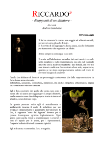 Scheda Artistica Riccardo alla Terza